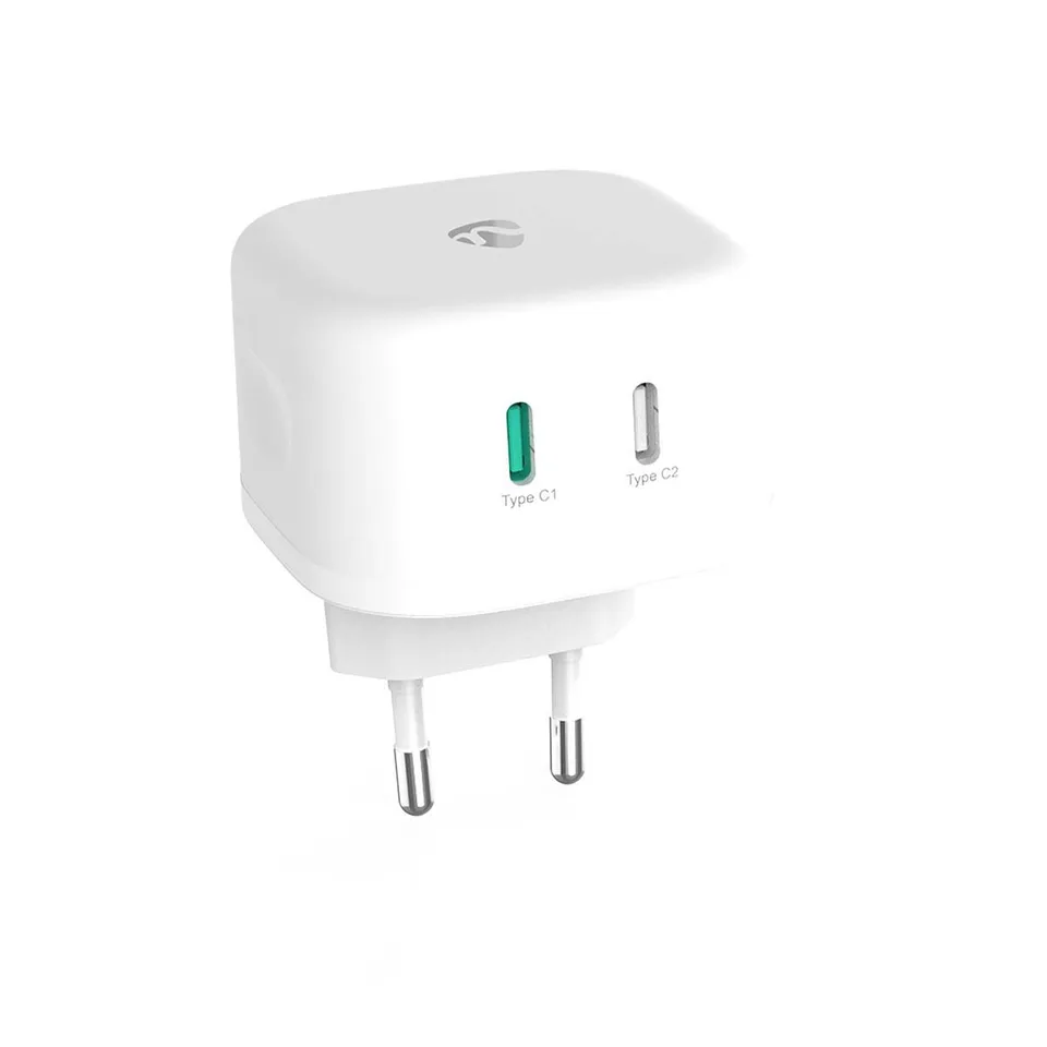 Nedis WCGPD45W100WT- Síťová Nabíječka | 45 W | GaN | PD3.0 | Funkce rychlého nab