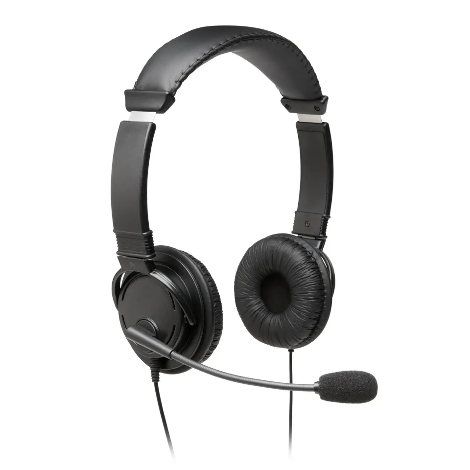 KENSINGTON USB Hi-Fi sluchátka s mikrofonem a ovládáním hlasitosti