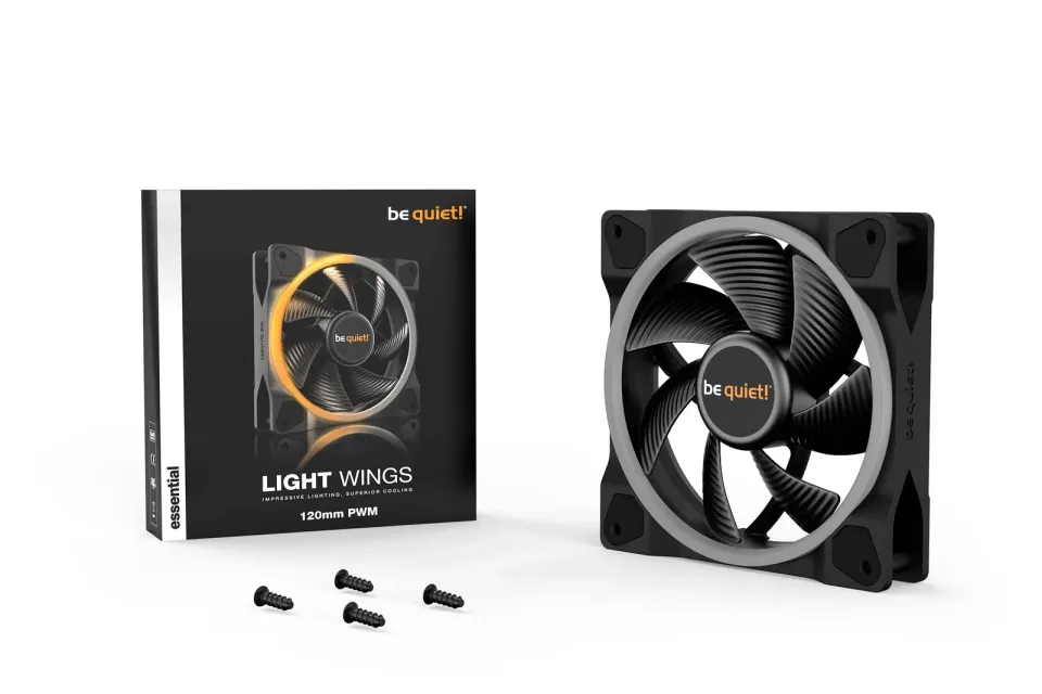 Be quiet! / ventilátor Light Wings / 120mm / PWM / ARGB