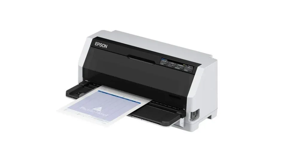 Epson LQ-690IIN – network 24-pin dot matrix printer, 106 columns, up to 529 cps, 1 + 6 copies, USB, parallel, Ethernet