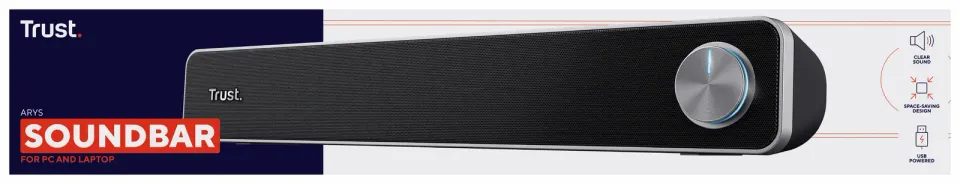 TRUST Reproduktor Arys PC Soundbar