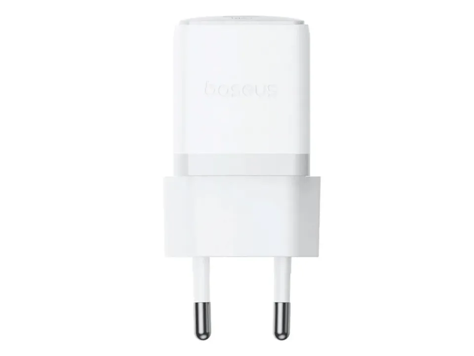 Baseus Palm Fast Nabíječka USB-C 20W + Datový Kabel USB-C/USB-C 1m White