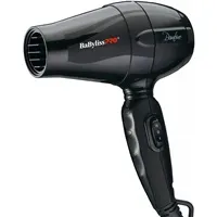 BaByliss PRO BAB5510E mini fén, 1200 W, duální napětí, difuzér, koncentrátor, černý