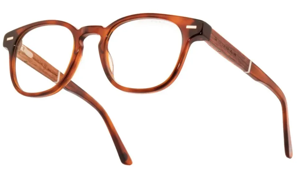 GUNNAR kancelářske/herní brýle TIOGA MAROON/ROSEWOOD čirá skla-PRO MINERAL BLF 35 GUNNAR focus
