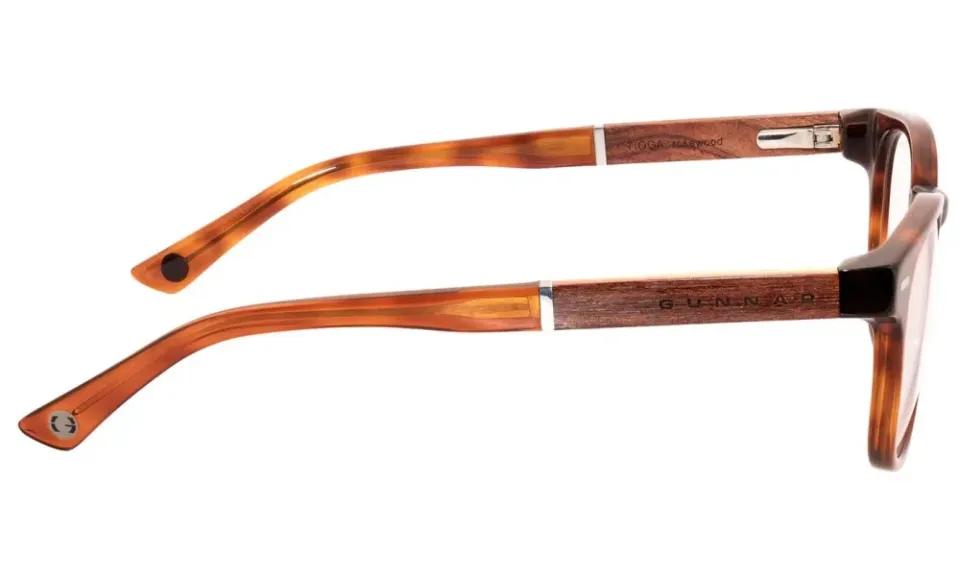GUNNAR kancelářske/herní brýle TIOGA MAROON/ROSEWOOD čirá skla-PRO MINERAL BLF 35 GUNNAR focus