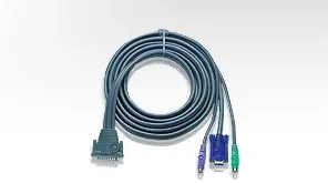 ATEN integrovaný kabel pro KVM PS/2 1.8 M pro CS128A