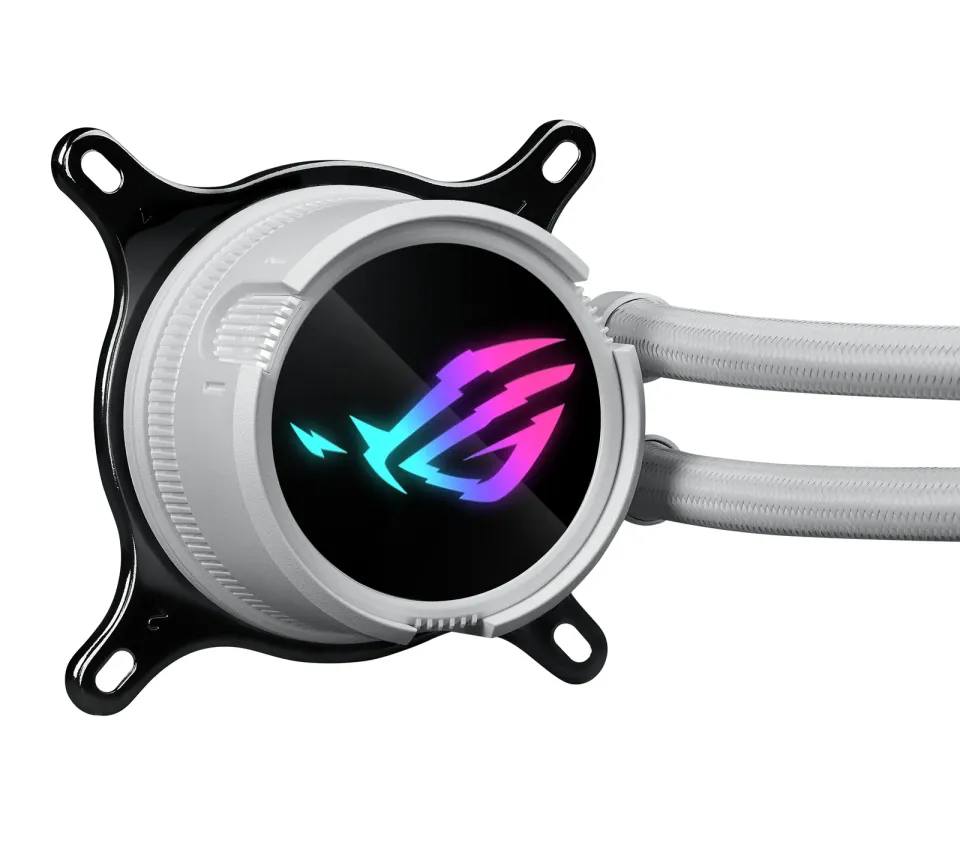 ASUS vodní chladič CPU AIO ROG STRIX LC III 360 ARGB WHITE, 3x120mm, LGA1851, AM5