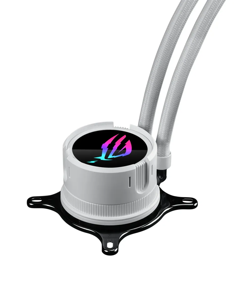 ASUS vodní chladič CPU AIO ROG STRIX LC III 360 ARGB WHITE, 3x120mm, LGA1851, AM5