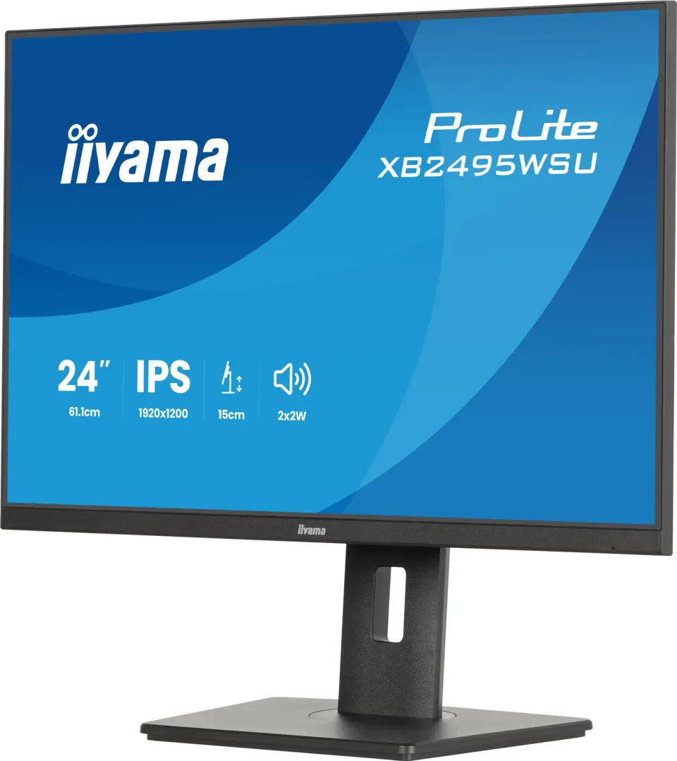 iiyama ProLite/XB2495WSU-B1/24,1"/IPS/1900x1200/100Hz/4ms/Černá/3R