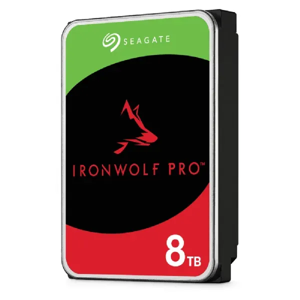SEAGATE ST8000NT001 hdd IronWolf PRO 8TB CMR 7200rpm 256MB NAS HDD 24x7 255MB/s 3.5 RAID SATA3-6Gbps