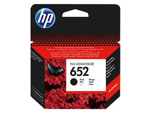 HP F6V25AE náplň č.652 černá cca360 stran (pro DJ Advantage 3835, 3775, 3785, 3635, 3636, 2135, 1115, 5075, 5275)