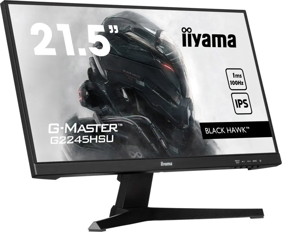 iiyama G-Master/G2245HSU-B2/21,5"/IPS/FHD/100Hz/1ms/Black/3R