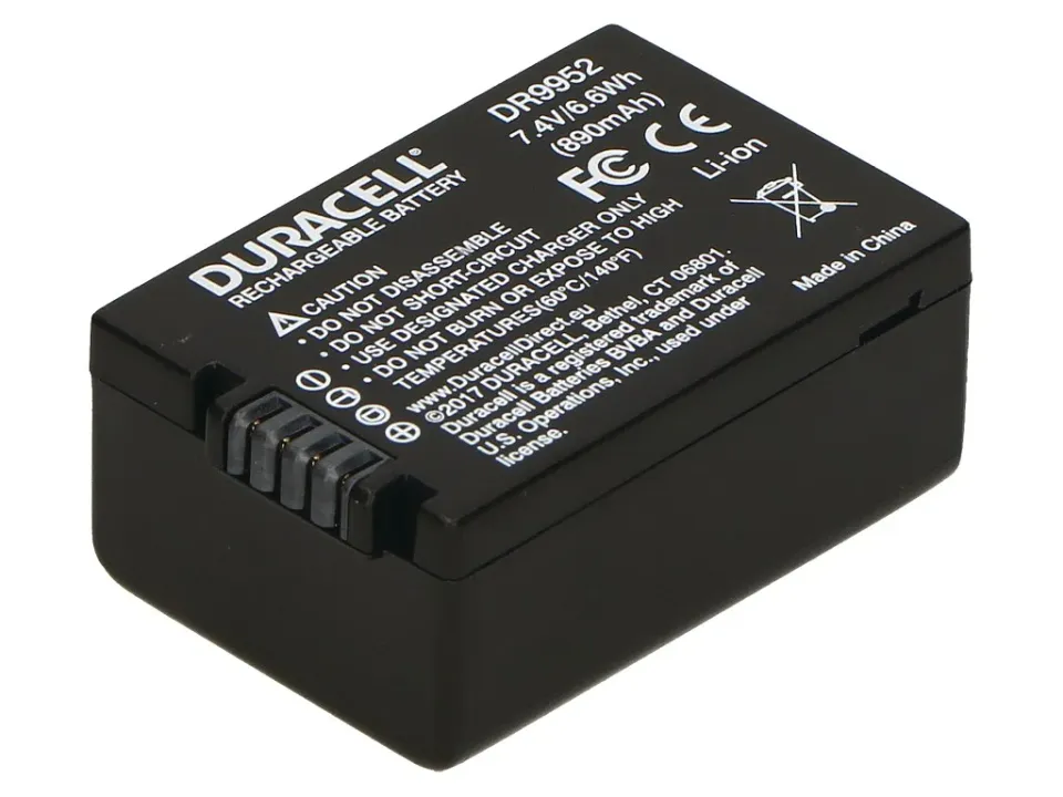 DURACELL Baterie - DR9952 pro Panasonic DMW-BMB9E, černá, 850 mAh, 7.4 V