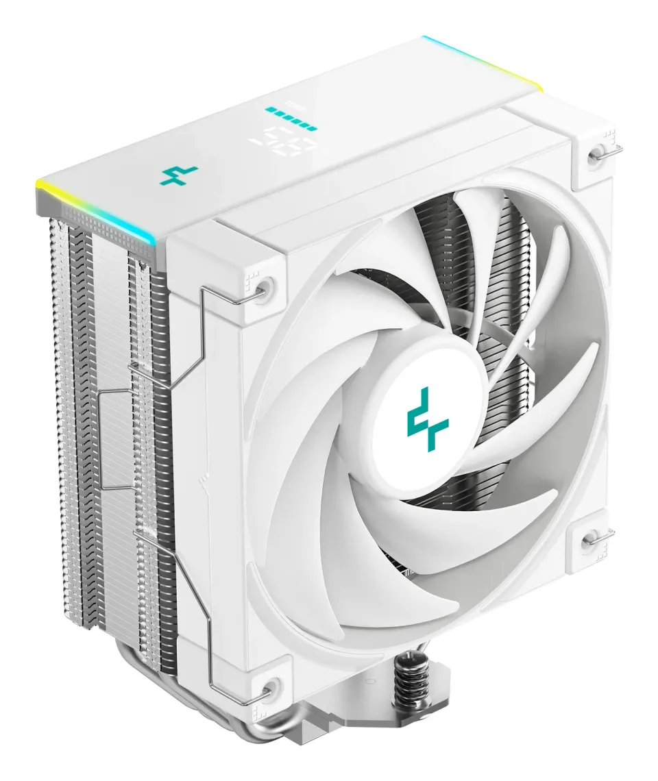 DEEPCOOL CPU Chladič AK400 DIGITAL SE WH, 1x120mm, LGA1851, AM5, bílá