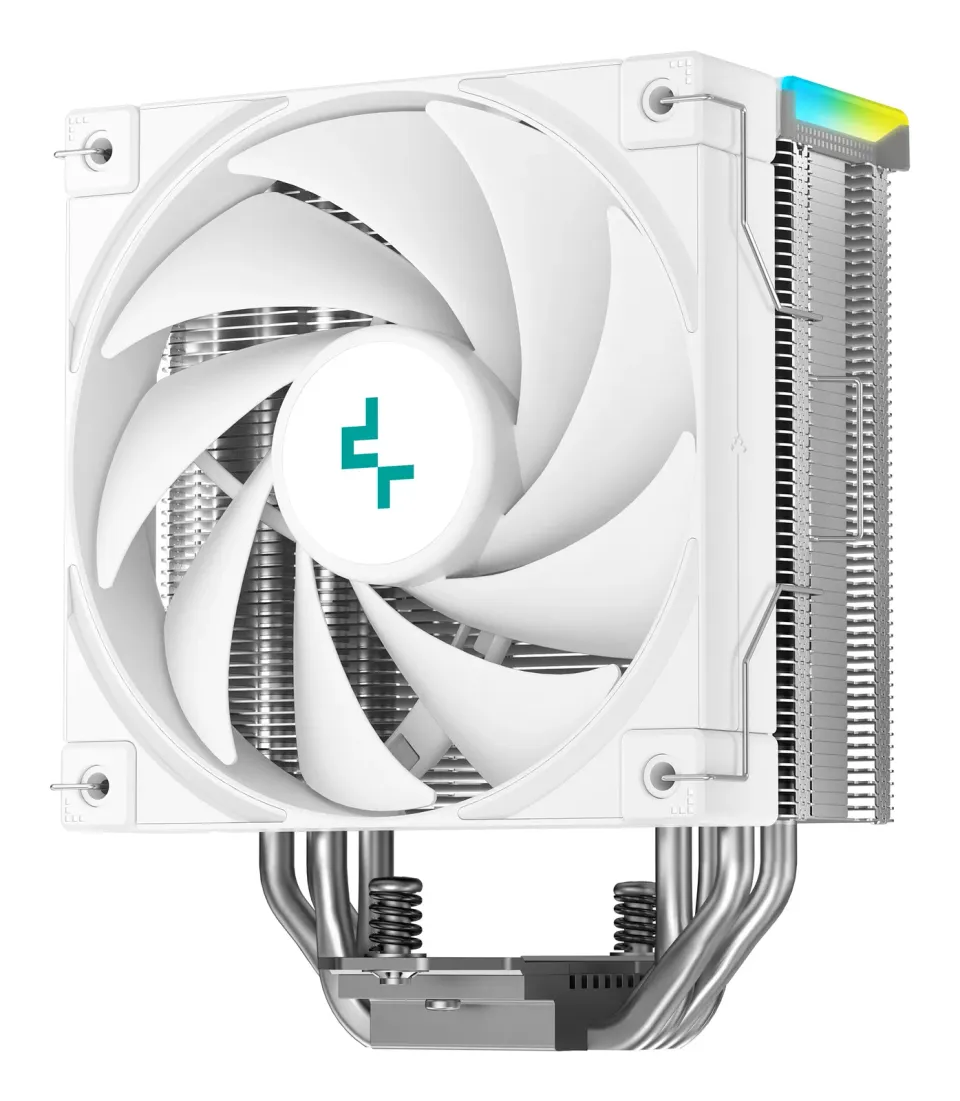 DEEPCOOL CPU Chladič AK400 DIGITAL SE WH, 1x120mm, LGA1851, AM5, bílá