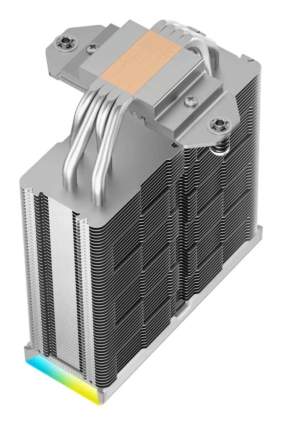 DEEPCOOL CPU Chladič AK400 DIGITAL SE WH, 1x120mm, LGA1851, AM5, bílá