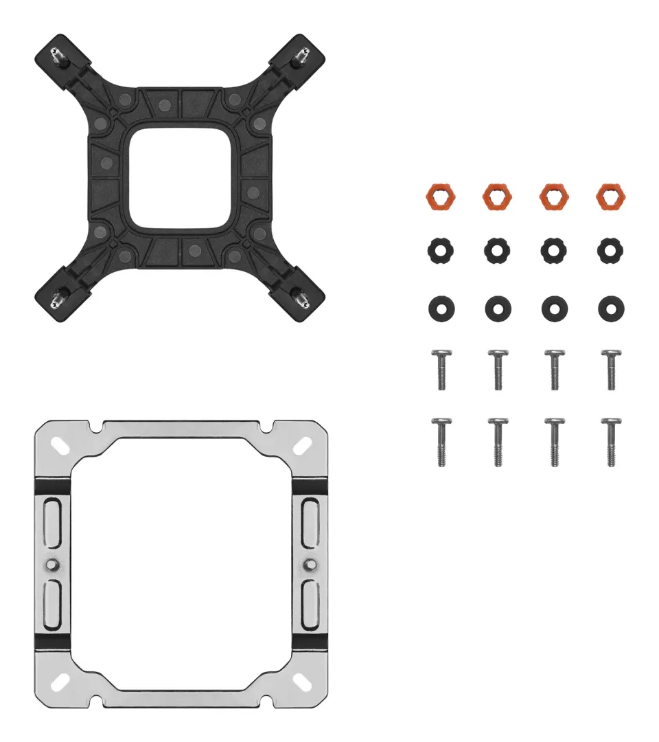 DEEPCOOL CPU Chladič AK400 DIGITAL SE WH, 1x120mm, LGA1851, AM5, bílá