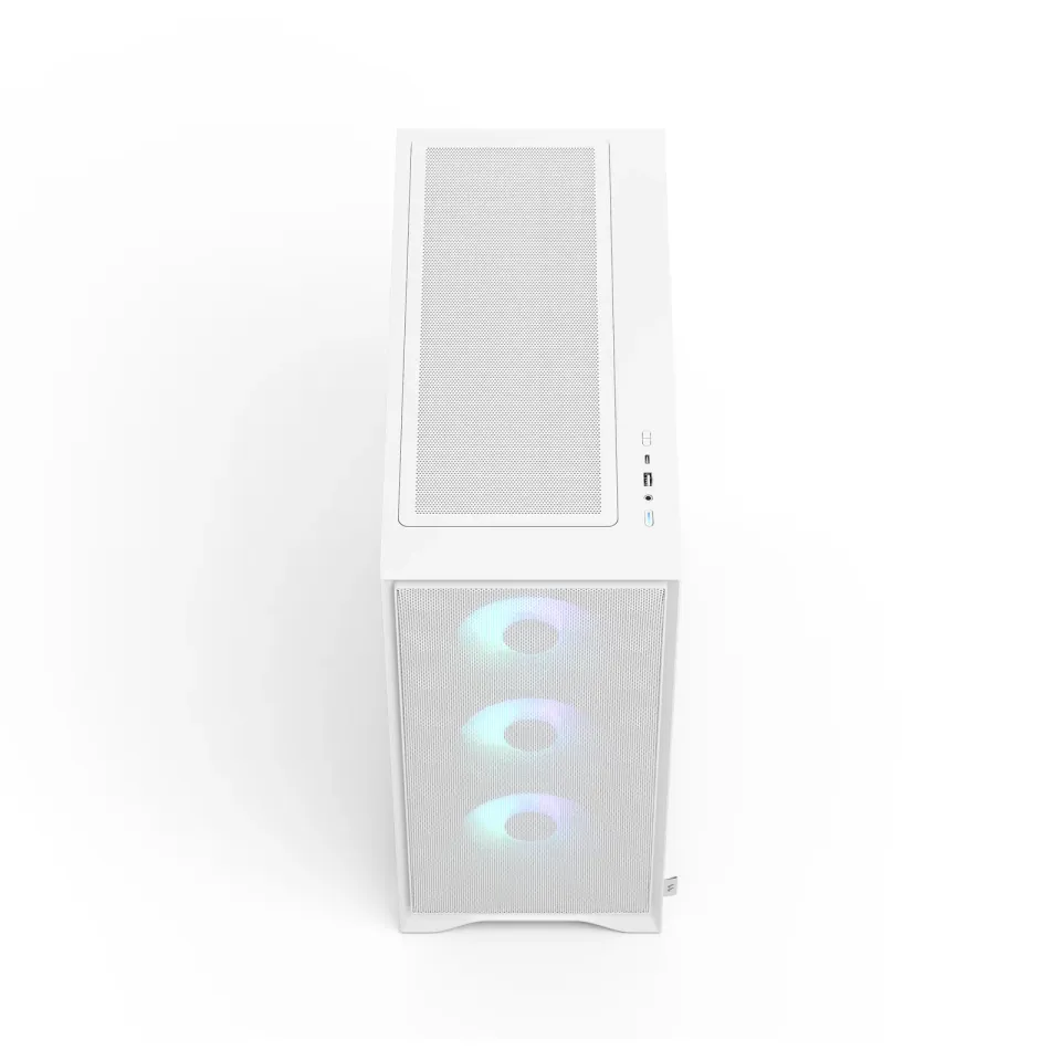 Fractal Pop 2 Air/Midi Tower/Transpar./Bílá