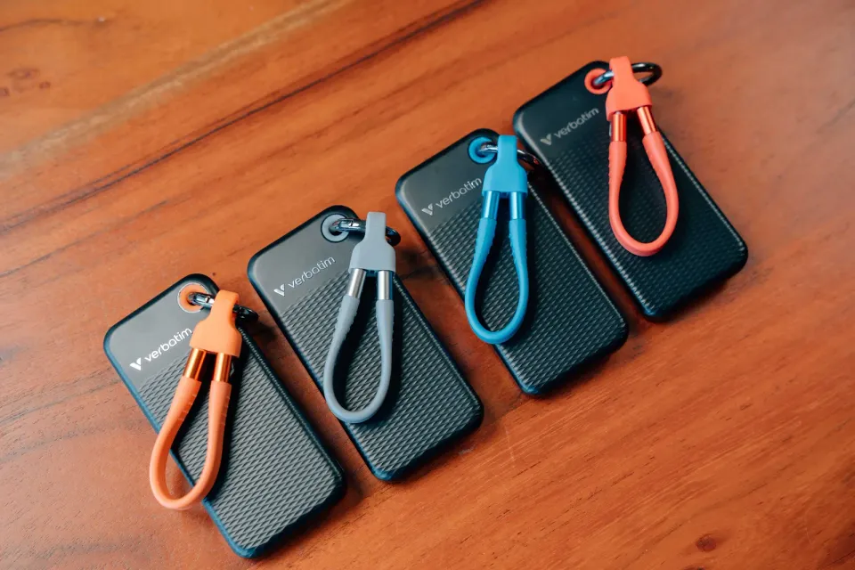 VERBATIM Pocket SSD 1TB, USB-C 3.2 Gen 2, černá/šedá