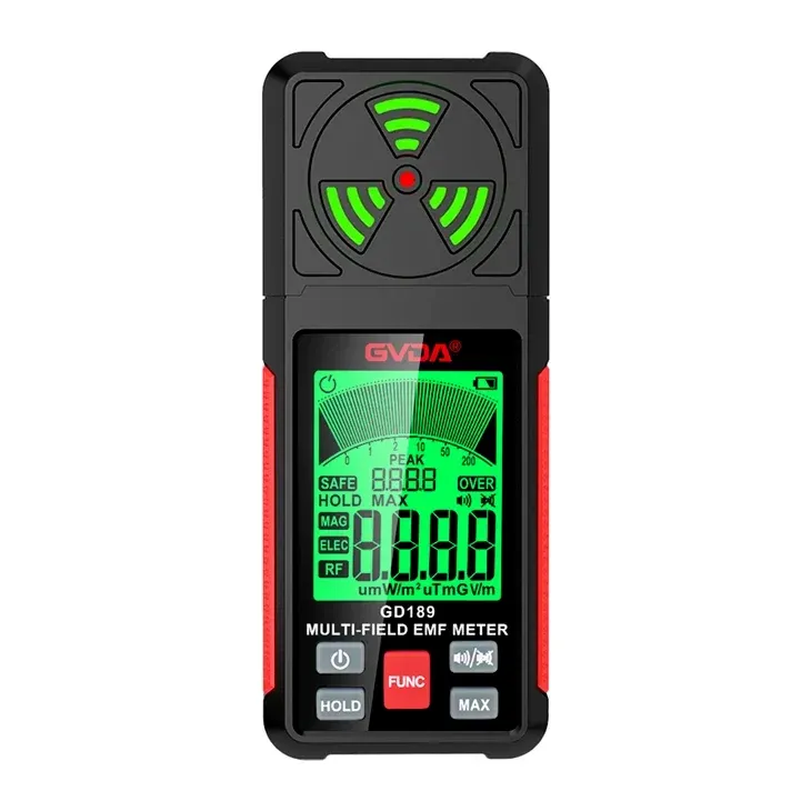 GVDA GD189 Digitální EMF detektor (detektor elektromagnetického pole)