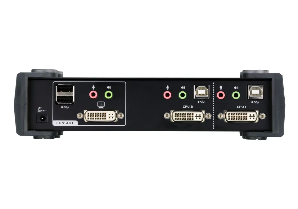 ATEN 2-portový přepínač KVM DVI / Audio USB CS-1762A USB HUB