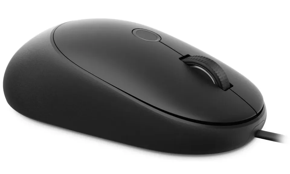 DELL myš MS526C/ optická/ drátová/ čtečka otisku prstu/ černá