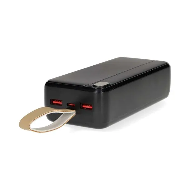 Nedis PBKPD20W325BK - Powerbanka | 30000 mAh | Výstup 1x USB-C / 2x USB-A | Vstu
