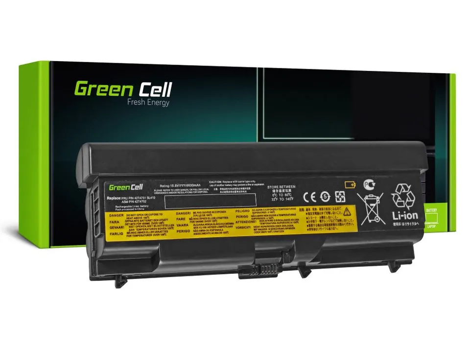 Green Cell Battery 42T4795 for Lenovo ThinkPad T410 T420 T510 T520 W510 SL410, E (LE28)