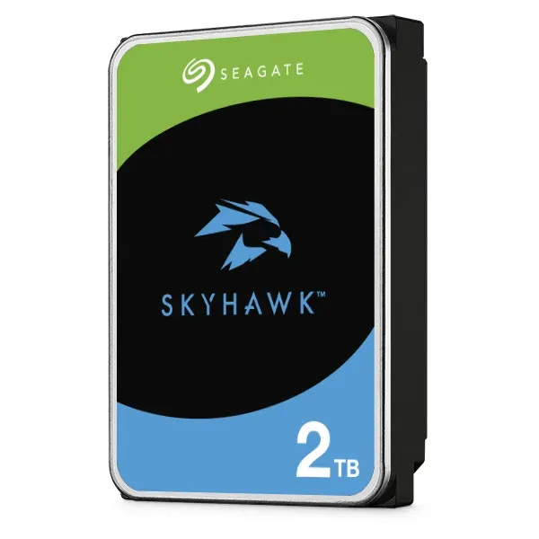 SEAGATE ST2000VX017 hdd SkyHawk 2TB CMR 256MB cache 180MB/s (24x7) SATA3-6Gbps