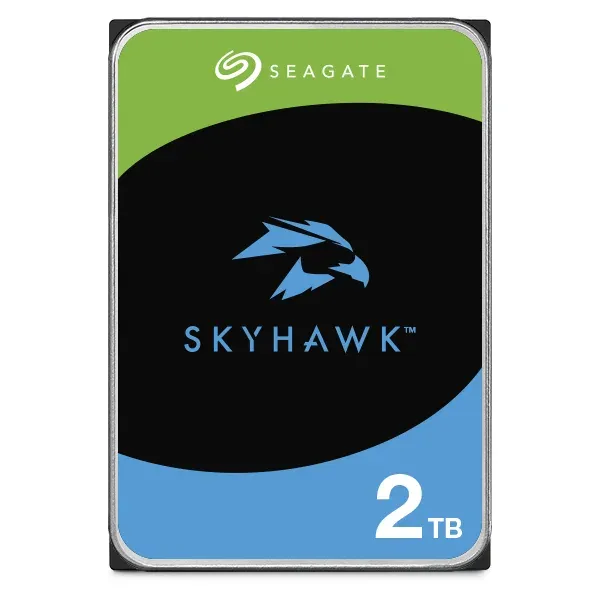 SEAGATE ST2000VX017 hdd SkyHawk 2TB CMR 256MB cache 180MB/s (24x7) SATA3-6Gbps