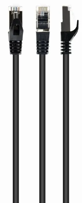 GEMBIRD Patch kabel S/FTP Cat. 6A LSZH, černý, 2 m