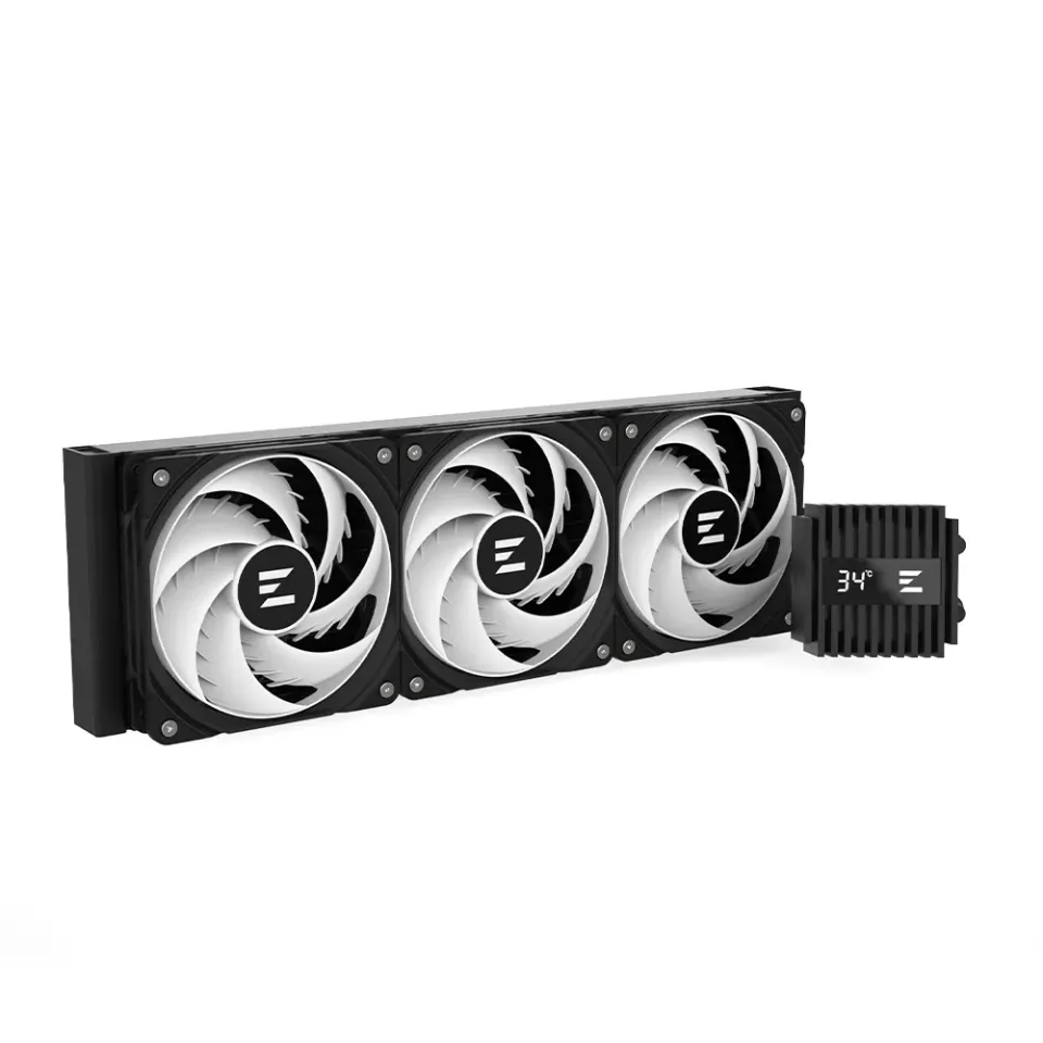 Zalman vodní chladič ALPHA2 A36 Black / 3 x 120 mm / PWM / ARGB / černý