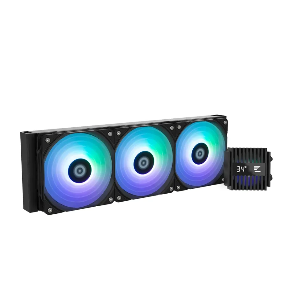 Zalman vodní chladič ALPHA2 A36 Black / 3 x 120 mm / PWM / ARGB / černý