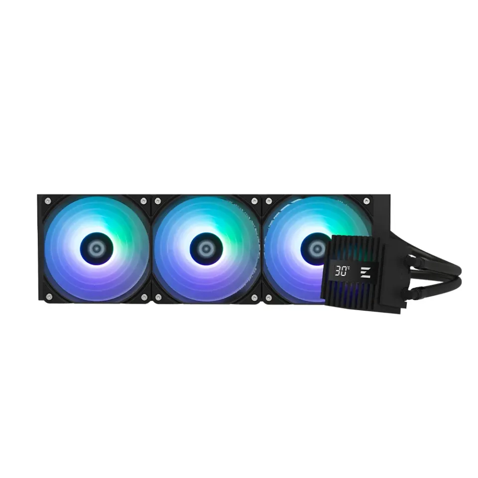 Zalman vodní chladič ALPHA2 A36 Black / 3 x 120 mm / PWM / ARGB / černý