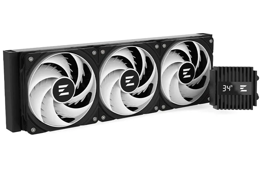 Zalman vodní chladič ALPHA2 A36 Black / 3 x 120 mm / PWM / ARGB / černý