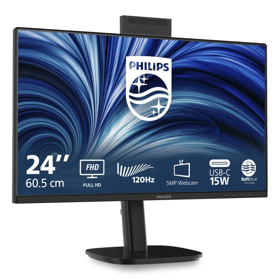 Philips LCD 24B2N3200JH 23,8" IPS/1920x1080@120Hz/4ms/300cd/VGA/HDMI/DP/4xUSB/We