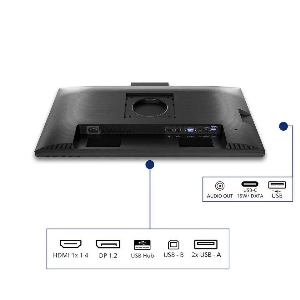 Philips LCD 24B2N3200JH 23,8" IPS/1920x1080@120Hz/4ms/300cd/VGA/HDMI/DP/4xUSB/We