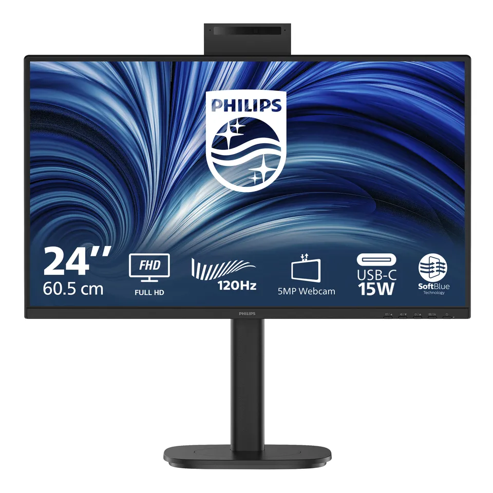 Philips LCD 24B2N3200JH 23,8" IPS/1920x1080@120Hz/4ms/300cd/VGA/HDMI/DP/4xUSB/We