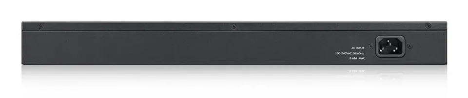 Zyxel GS1900-48HP v2 50-port Gigabit Web Smart PoE switch, 48x gigabit RJ45 (z toho 24x PoE), 2x SFP, PoE budget 170W