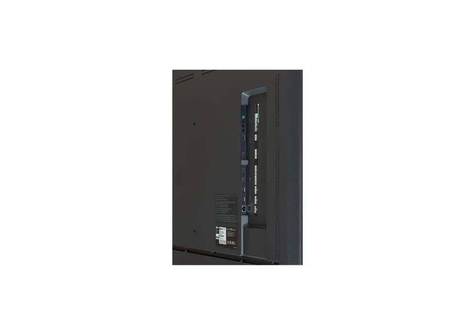 LG 65" signage 65UH5Q - UHD Signage, 500nit, 24/7, 25% haze, webOS 8.0, HDMI-out X, 29.7mm, even bezel (11.4), Chromium