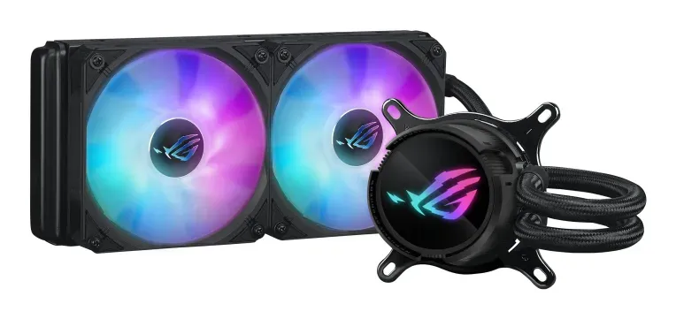 ASUS vodní chladič CPU AIO ROG STRIX LC III 240 ARGB, 2x120mm, LGA1851, AM5