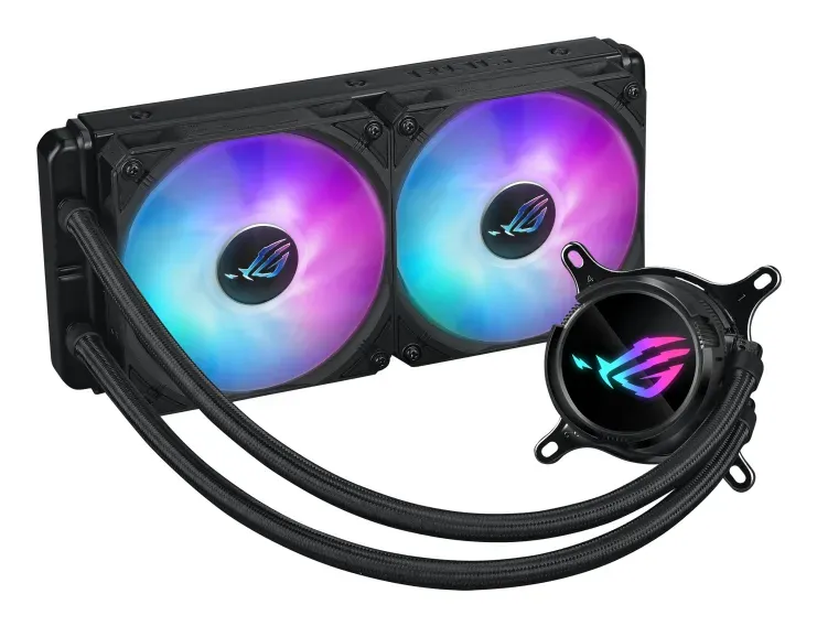 ASUS vodní chladič CPU AIO ROG STRIX LC III 240 ARGB, 2x120mm, LGA1851, AM5