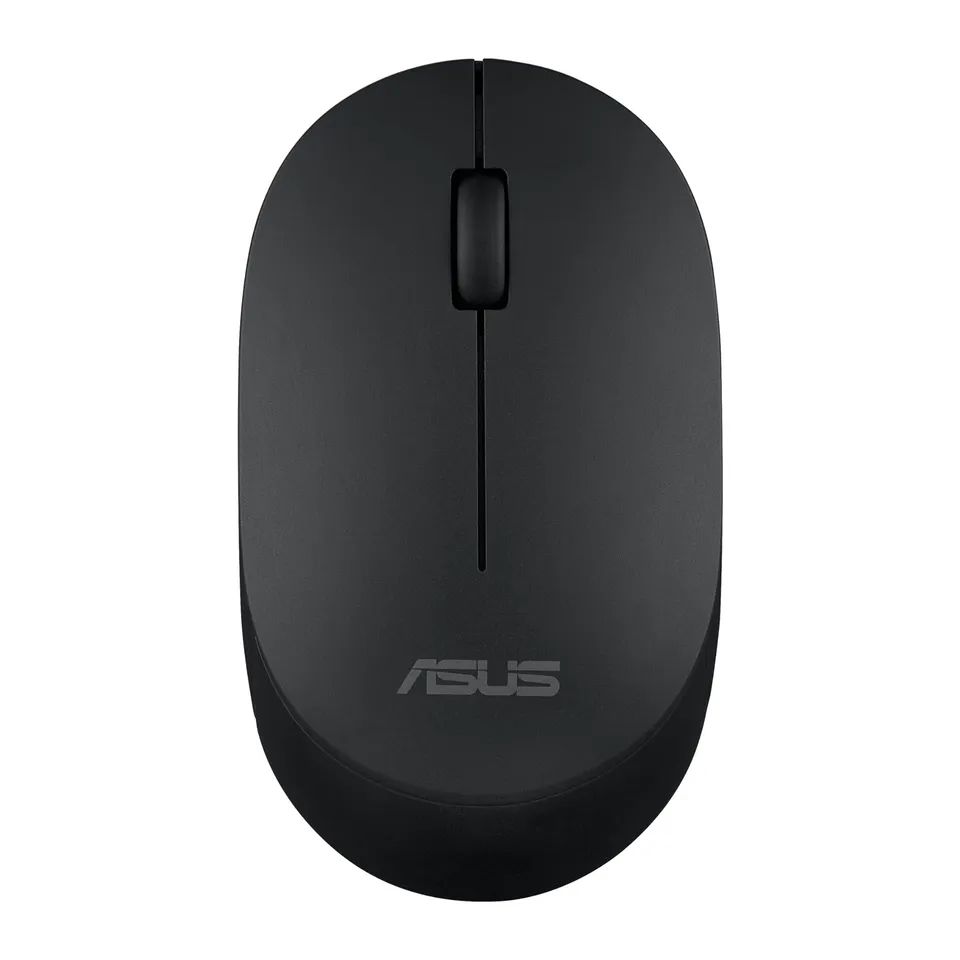 ASUS MW103/Kancelářská/Optická/1 600 DPI/Bezdrátové USB/Černá