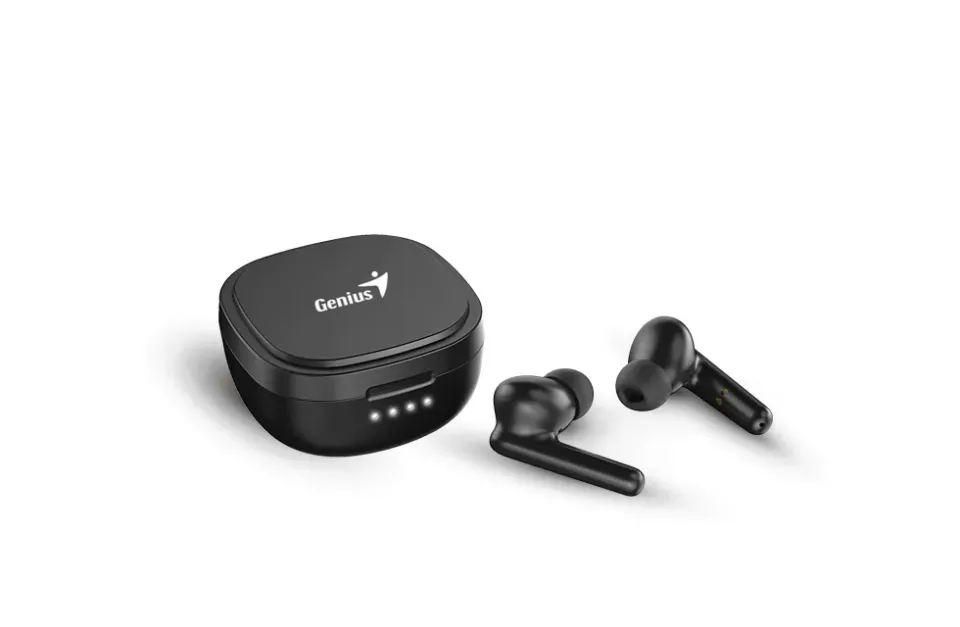 Genius HS-M910BT, Headset, bezdrátový, do uší, mikrofon, Bluetooth, výdrž 4 hodi