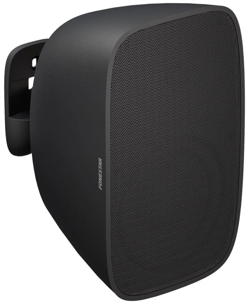 Fonestar Aktivní 2pásmový reproduktor 2×25 W RMS Class D, 5,25" woofer + 1" tweeter, jack/Euroblock, Auto-standby, černý