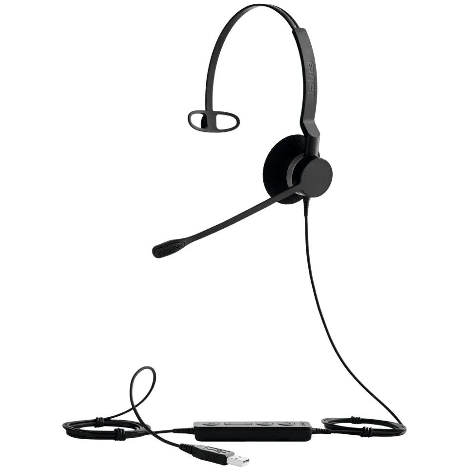 Jabra BIZ 2300/Mono/USB/Drát/Černá