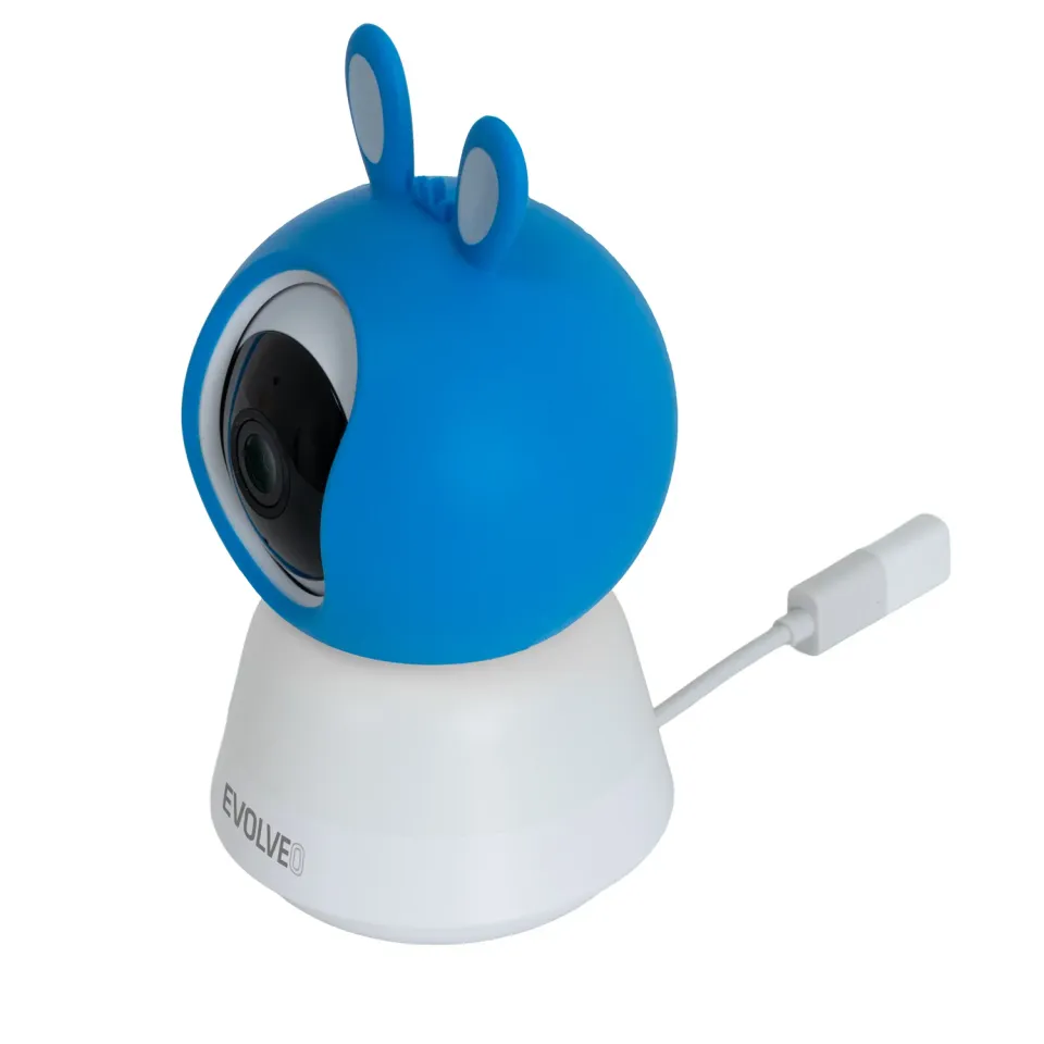 EVOLVEO Baby Monitor LUX- Chytrá 360° videochůvička s nočním viděním, detekcí pl