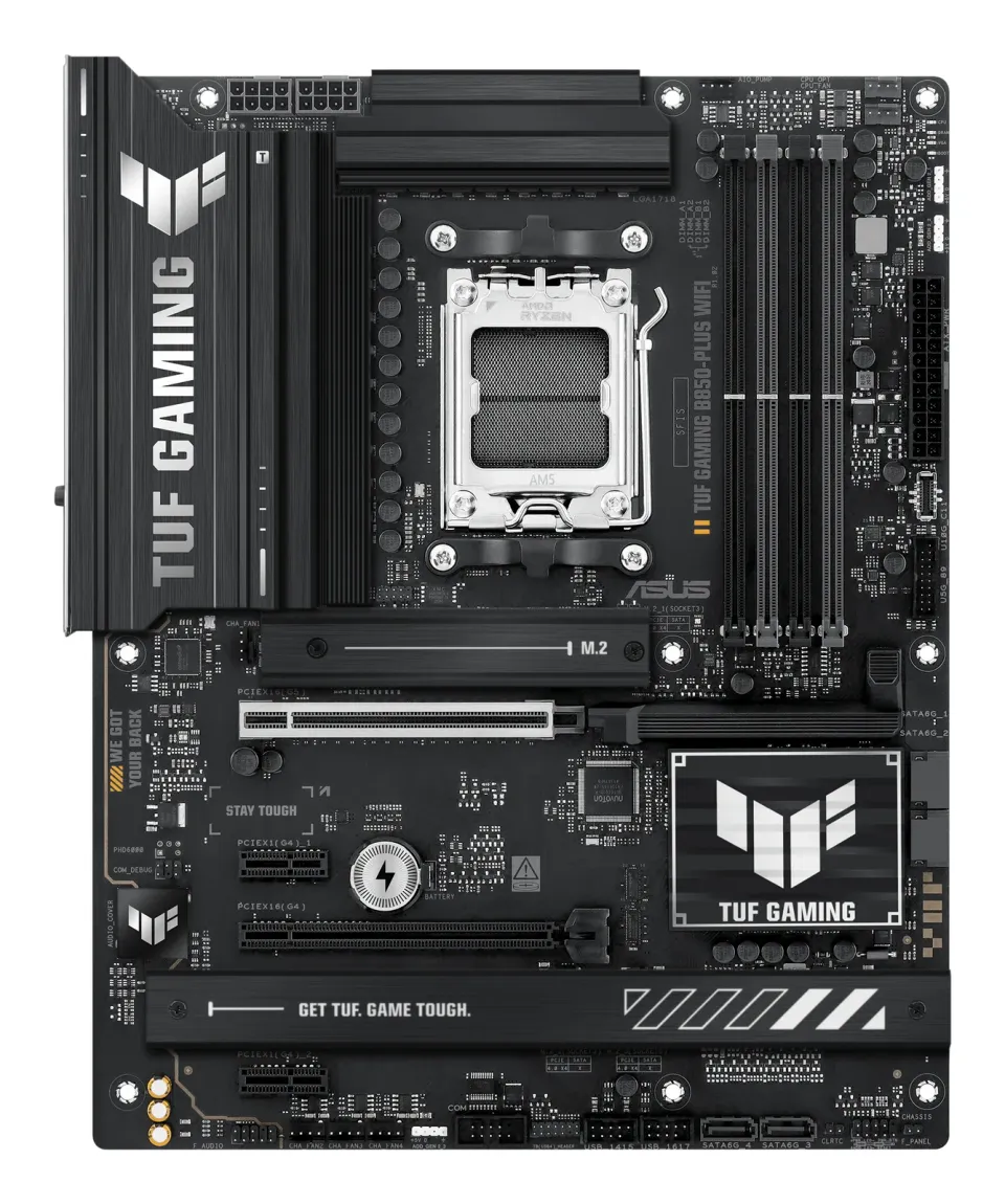 ASUS MB Sc AM5 TUF GAMING B850-PLUS WIFI, AMD B850, 4xDDR5, 1xDP, 1xHDMI, WiFi, ATX