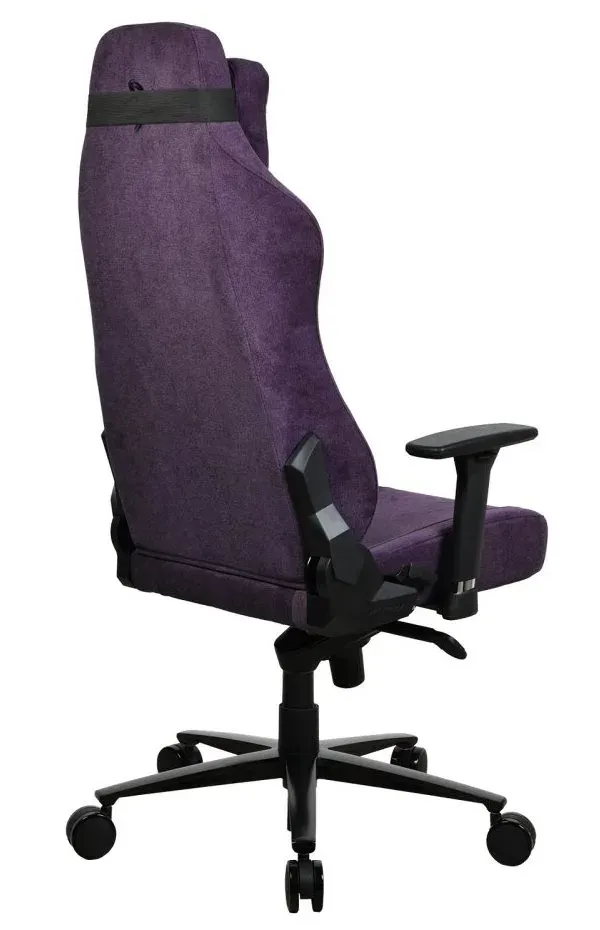 AROZZI herní židle VERNAZZA Soft Fabric Purple/ povrch Elastron/ fialová