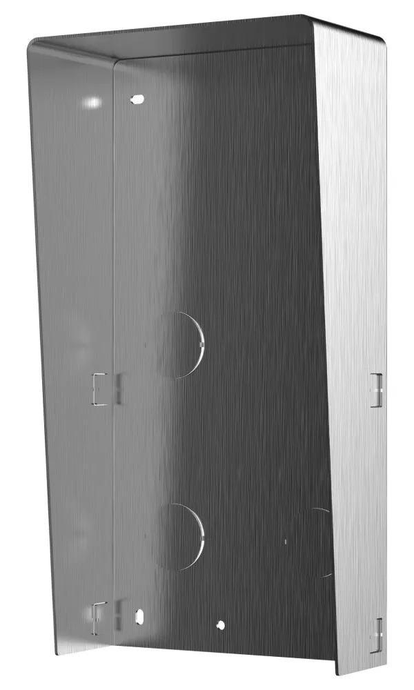 Hikvision DS-KABD8003-RS2/S - Kryt proti dešti a slunci pro 2-modulový interkom; nerez
